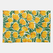 Linge De Cuisine Vibrant Daffodil Kitchen Towels (Horizontal)