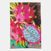 Linge De Cuisine Vibrant Dragon Fruit Beauté Design (Vertical)