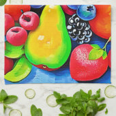 Linge De Cuisine Vibrant Fruit Still Life (Plié)