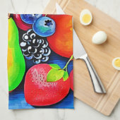 Linge De Cuisine Vibrant Fruit Still Life (Quart Plié)