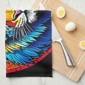 Linge De Cuisine Vibrant Tiger Tiger Tiger (Quart Plié)