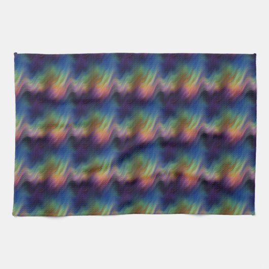 Linge De Cuisine Vibrations colorées (Horizontal)