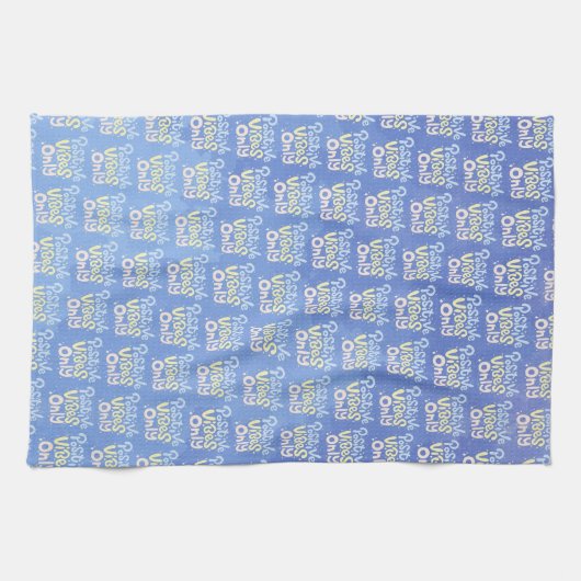 Linge De Cuisine Vibrations Positives Seulement (Horizontal)