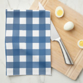Linge De Cuisine Vichy Bleu marine (Quart Plié)
