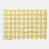 Linge De Cuisine Vichy Jaune clair (Horizontal)