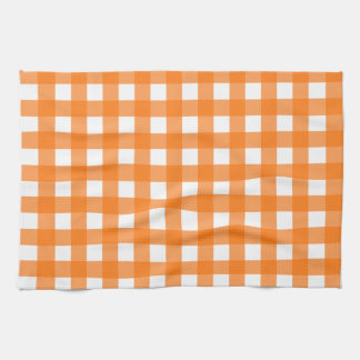 Linge De Cuisine Vichy Orange