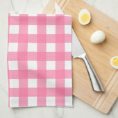 Linge De Cuisine Vichy Rose clair (Quart Plié)