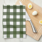 Linge De Cuisine Vichy Vert d'Alsace (Quart Plié)