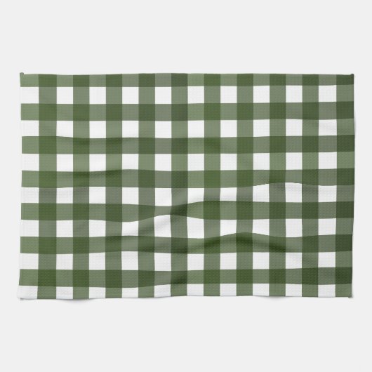 Linge De Cuisine Vichy Vert d'Alsace (Horizontal)