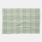 Linge De Cuisine Vichy vert sauge clair (Horizontal)