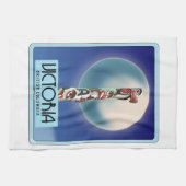 Linge De Cuisine Victoria Colombie-Britannique Totem Pole. (Horizontal)