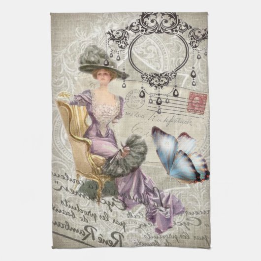 Linge De Cuisine victorian minable de cru de lustre d'élégance (Vertical)