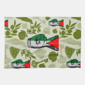 Linge De Cuisine Victory Sign Hand Resistance Red Triangle Symbol (Horizontal)