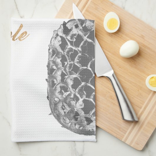 Linge De Cuisine Vie d'ananas II (Quart Plié)