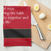 Linge De Cuisine Vie Soupe Cuisine Serviette-Double Bande (Quart Plié)