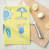 Linge De Cuisine Vie sur la plage Thunder_Cove (Quart Plié)