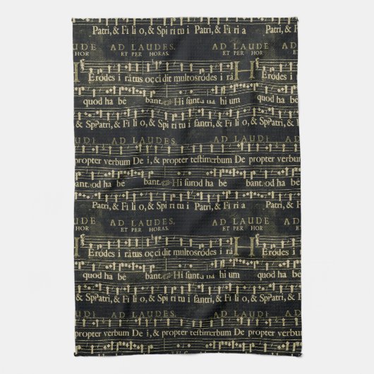 Linge De Cuisine Vieille conception de tableau d'illustration (Vertical)