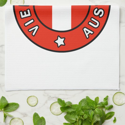 Linge De Cuisine Vienne Autriche (Plié)