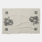Linge De Cuisine Vierge du zodiaque doré (Horizontal)