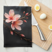Linge De Cuisine Vietnamese Peach Blossom Art (Quart Plié)