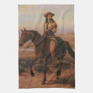 Linge De Cuisine Vieux Cowboys, Buffalo Bill sur Charlie par Cary