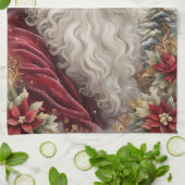 Linge De Cuisine Vieux Père Noël (Plié)