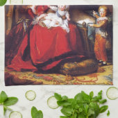 Linge De Cuisine Vigée-Lebrun - Marie Antoinette et ses enfants (Plié)