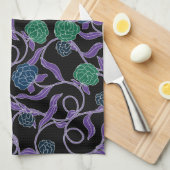 Linge De Cuisine Vigne au Clair de Lune - Collection Mysticool (Quart Plié)