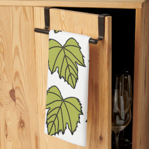 Linge De Cuisine Vigne verte feuilles vigne