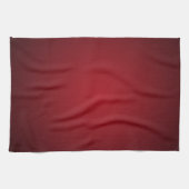 Linge De Cuisine Vignette Grainy rouge-noir (Horizontal)