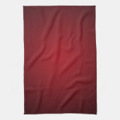 Linge De Cuisine Vignette Grainy rouge-noir (Vertical)