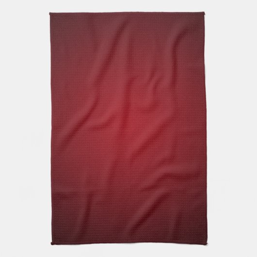Linge De Cuisine Vignette Grainy rouge-noir (Vertical)