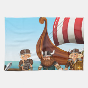 Linge De Cuisine Vikings