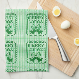 Linge De Cuisine Vilain chandail motif sonneries cloches et Joyeux