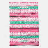 Linge De Cuisine Vilain Motif de Noël (Vertical)