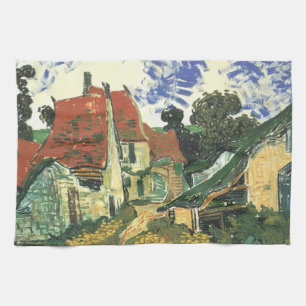Linge De Cuisine Village Street à Auvers par Vincent van Gogh