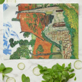 Linge De Cuisine Village Street par Vincent van Gogh (Plié)