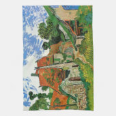 Linge De Cuisine Village Street par Vincent van Gogh (Vertical)