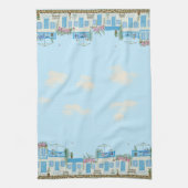 Linge De Cuisine Ville grecque (Vertical)