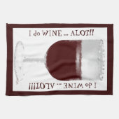 Linge De Cuisine Vin (Horizontal)