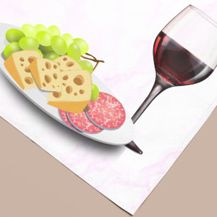 Linge De Cuisine Vin & Charcuterie