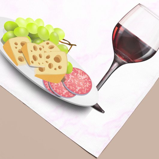 Linge De Cuisine Vin & Charcuterie