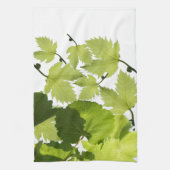 Linge De Cuisine Vin de raisin vert Vin Feuille (Vertical)