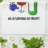 Linge De Cuisine vin drôle (Plié)