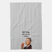 Linge De Cuisine Vin drôle pour mari rétro (Vertical)