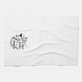 Linge De Cuisine Vin Drôle Un Peu Rire Beaucoup (Horizontal)