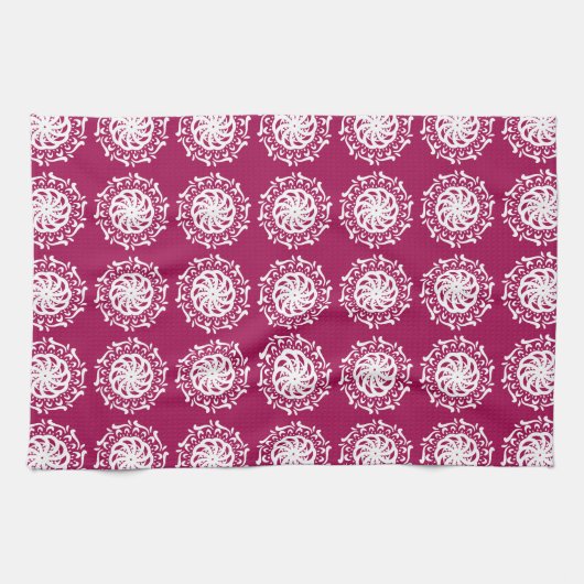 Linge De Cuisine Vin Mandala (Horizontal)
