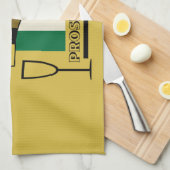 Linge De Cuisine Vin pétillant de Prosecco (Quart Plié)