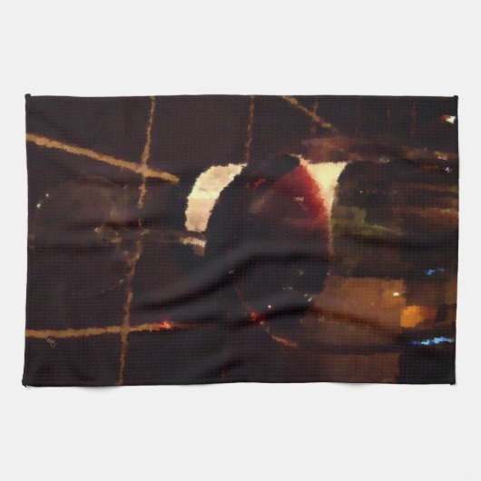 Linge De Cuisine Vin rouge (Horizontal)