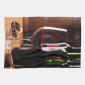 Linge De Cuisine Vin rouge (Horizontal)